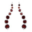 Garnet-Latin-American-Xiu-multiple-EarCuff-Red-Silver-Earring