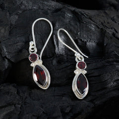 Garnet-German-Aurora-Toi-et-Moi-Dangle-Red-Sterling-Silver-Earring
