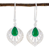 Green-Onyx-French-Katharina-Solitaire-Dangle-Green-92.5-Silver-Earring