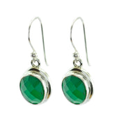 Green-Onyx-Australian-Isadora-multiple-Dangle-Green-92.5-Silver-Earring
