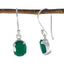 Green-Onyx-African-Laura-Solitaire-Dangle-Green-Sterling-Silver-Earring