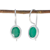 Green-Onyx-Mexican-Min-seo-Solitaire-Dangle-Green-Sterling-Silver-Earring