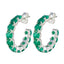 Green-Onyx-Russian-Isabella-multiple-Stud-Green-92.5-Silver-Earring
