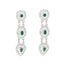 Green-Onyx-Mexican-Florencia-Trilogy-Stud-Green-Silver-Earring