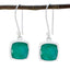 Indian-Emerald-Italian-Milagros-Solitaire-Dangle-Green-92.5-Silver-Earring
