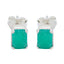 Indian-Emerald-Latin-American-Cecilia-Solitaire-Stud-Green-Silver-Earring