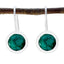 Indian-Emerald-Mexican-Nayara-Solitaire-Dangle-Green-Silver-Earring