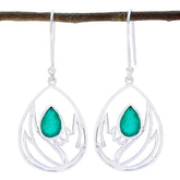 Indian-Emerald-German-Rebeca-Solitaire-Dangle-Green-Sterling-Silver-Earring