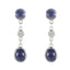 Iolite-Mexican-Agnes-multiple-Stud-Blue-92.5-Silver-Earring