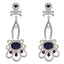 Iolite-Indian-Ayesha-multiple-Dangle-Blue-925-Silver-Earring