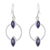 Iolite-African-Aria-multiple-Dangle-Blue-92.5-Silver-Earring