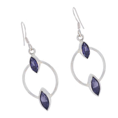 Iolite-African-Aria-multiple-Dangle-Blue-92.5-Silver-Earring