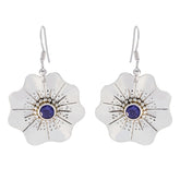 Iolite-German-Alice-Solitaire-Dangle-Blue-92.5-Silver-Earring