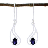 Iolite-Australian-Claire-Solitaire-Dangle-Blue-Sterling-Silver-Earring
