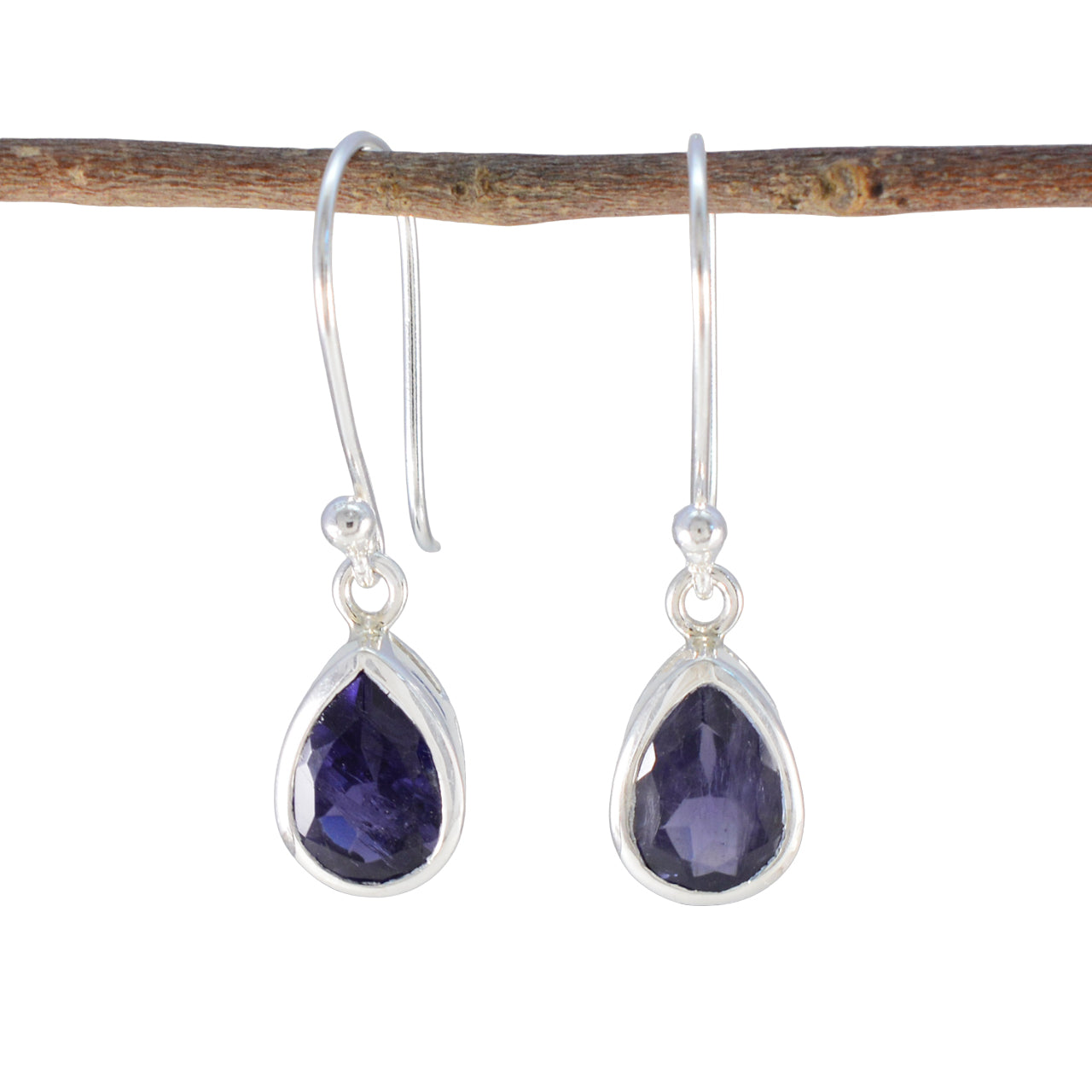 Iolite-Spanish-Emi-Solitaire-Dangle-Blue-Sterling-Silver-Earring