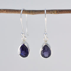 Iolite-Spanish-Emi-Solitaire-Dangle-Blue-Sterling-Silver-Earring