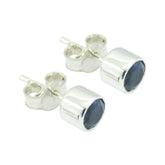 Iolite-French-Elena-Solitaire-Stud-Blue-Silver-Earring