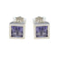 Iolite-American-Aiko-Solitaire-Stud-Blue-Silver-Earring