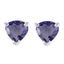 Iolite-Moroccan-Emilia-Solitaire-Stud-Blue-92.5-Silver-Earring