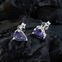 Iolite-African-Daniela-Solitaire-Stud-Blue-Sterling-Silver-Earring