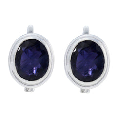 Iolite-Japanese-Isabella-Solitaire-Stud-Blue-92.5-Silver-Earring