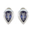 Iolite-African-Luisa-Solitaire-Stud-Blue-925-Sterling-Silver-Earring