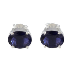 Iolite-Japanese-Nayara-Solitaire-Stud-Blue-92.5-Silver-Earring