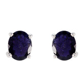 Iolite-Spanish-Camila-Solitaire-Stud-Blue-Sterling-Silver-Earring