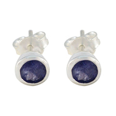 Iolite-Turkish-Claire-Solitaire-Stud-Blue-Sterling-Silver-Earring