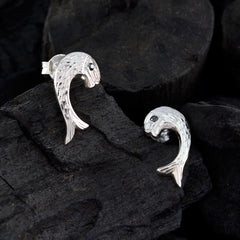 Iolite-Korean-Eva-Solitaire-Stud-Blue-925-Sterling-Silver-Earring