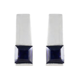 Iolite-Spanish-Leah-Solitaire-Stud-Blue-925-Silver-Earring