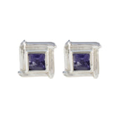 Iolite-American-Amanda-Solitaire-Stud-Blue-925-Silver-Earring