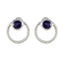 Iolite-American-Fernanda-Solitaire-Stud-Blue-92.5-Silver-Earring