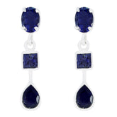 Iolite-German-Lili-multiple-Stud-Blue-925-Sterling-Silver-Earring