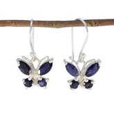 Iolite-German-Freya-multiple-Dangle-Blue-92.5-Silver-Earring