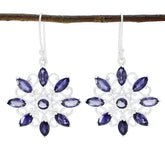 Iolite-Italian-Hina-multiple-Dangle-Blue-Sterling-Silver-Earring