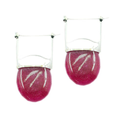 Indian-Ruby-Spanish-Olivia-Solitaire-Stud-Red-925-Silver-Earring