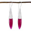 Indian-Ruby-Latin-American-Hina-Solitaire-Dangle-Red-Silver-Earring