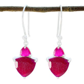 Indian-Ruby-German-Zoey-multiple-Dangle-Red-Sterling-Silver-Earring