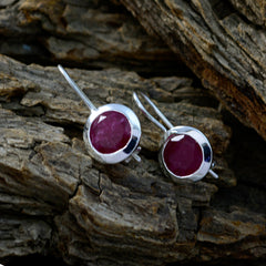 Indian-Ruby-Russian-Ines-Solitaire-Dangle-Red-Sterling-Silver-Earring