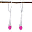 Indian-Ruby-Australian-Katharina-Solitaire-Dangle-Red-Sterling-Silver-Earring