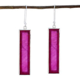Indian-Ruby-Latin-American-Laura-Solitaire-Dangle-Red-92.5-Silver-Earring