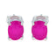 Indian-Ruby-Turkish-Aisha-Solitaire-Stud-Red-925-Silver-Earring
