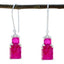 Indian-Ruby-Korean-Sofía-Toi-et-Moi-Dangle-Red-92.5-Silver-Earring