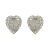 Labradorite-French-Ines-multiple-Stud-Gray-Silver-Earring