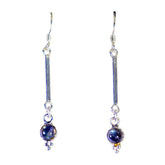 Labradorite-African-Micaela-multiple-Dangle-Gray-925-Silver-Earring