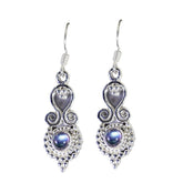 Labradorite-French-Eun-ji-multiple-Dangle-Gray-925-Silver-Earring