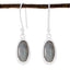 Labradorite-Australian-Hua-Solitaire-Dangle-Gray-Silver-Earring