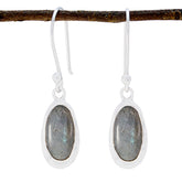 Labradorite-Australian-Hua-Solitaire-Dangle-Gray-Silver-Earring