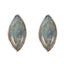 Labradorite-African-Li-Lee-Solitaire-Stud-Gray-925-Sterling-Silver-Earring